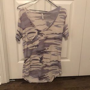 Z supply camo pocket tee size small